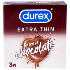 DUREX EXTRA THIN INTENSE CHOCOLATE 3N - Anwar Store