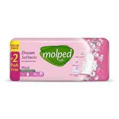 MOLPED SOFT MUSK MAXI COMPRESSED LONG 16 PADS
