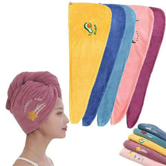 MICROFIBER HAIR DRYING CAP (اشكال)