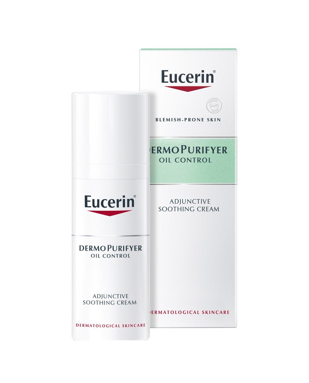 EUCERIN DERMOPURIFYER OIL CONTROL SOOTHING CREAM 50ML - Anwar Store