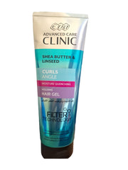 EVA ADVANCED CARE CLINIC SHEA BUTTER & LINSEED CURLS ANGLE HAIR GEL 230ML - Anwar Store