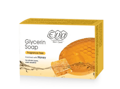 EVA GLYCERIN SOAP WITH HONEY - FOR ALL SKIN TYPES, EVEN SENSITIVE. 100GM - Anwar Store