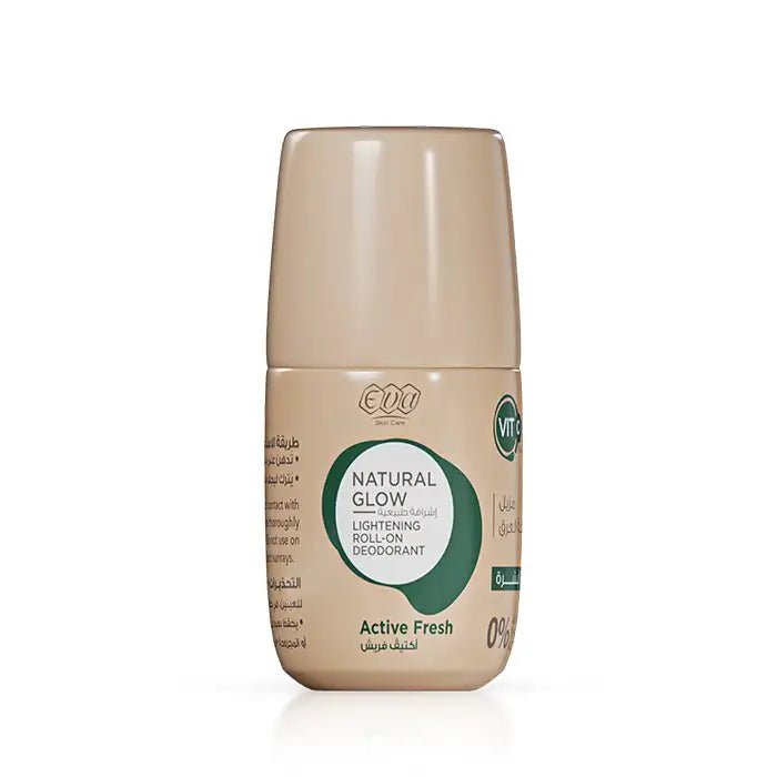 EVA NATURAL GLOW LIGHTENING ROLL ON DEODORANT - ACTIVE FRESH 60GM - Anwar Store