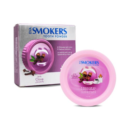 Eva Smoker Tooth Powder With Clove, 40Gm - Anwar Store