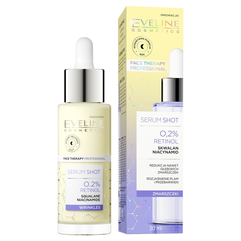 EVELINE SERUM SHOT 0.2% RETINOL 30ML - Anwar Store