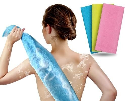 fashionesta exfoliating shower towel 1pc - Anwar Store