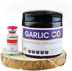 FASTER GARLIC SET HAIR LOSS TREATMENT 5 PIECES (SHAMPOO - CONDITIONER - SERUM - CONDITIONER CREAM AND AMPOULE ) - Anwar Store