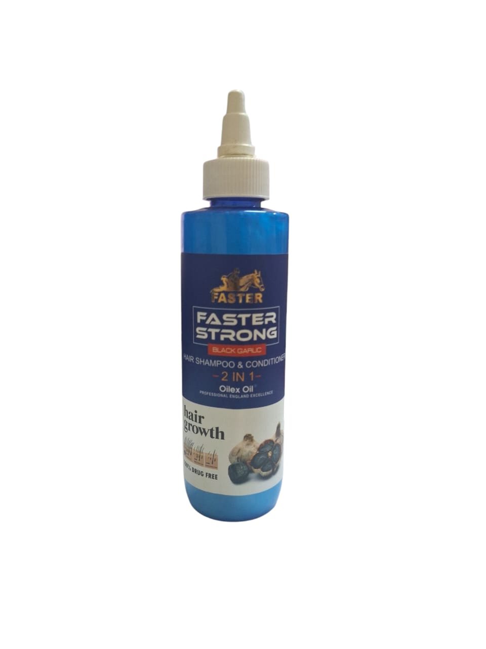 FASTER STRONG BLACK GARLIC HAIR SHAMPOO & CONDITIONER 200ML - Anwar Store