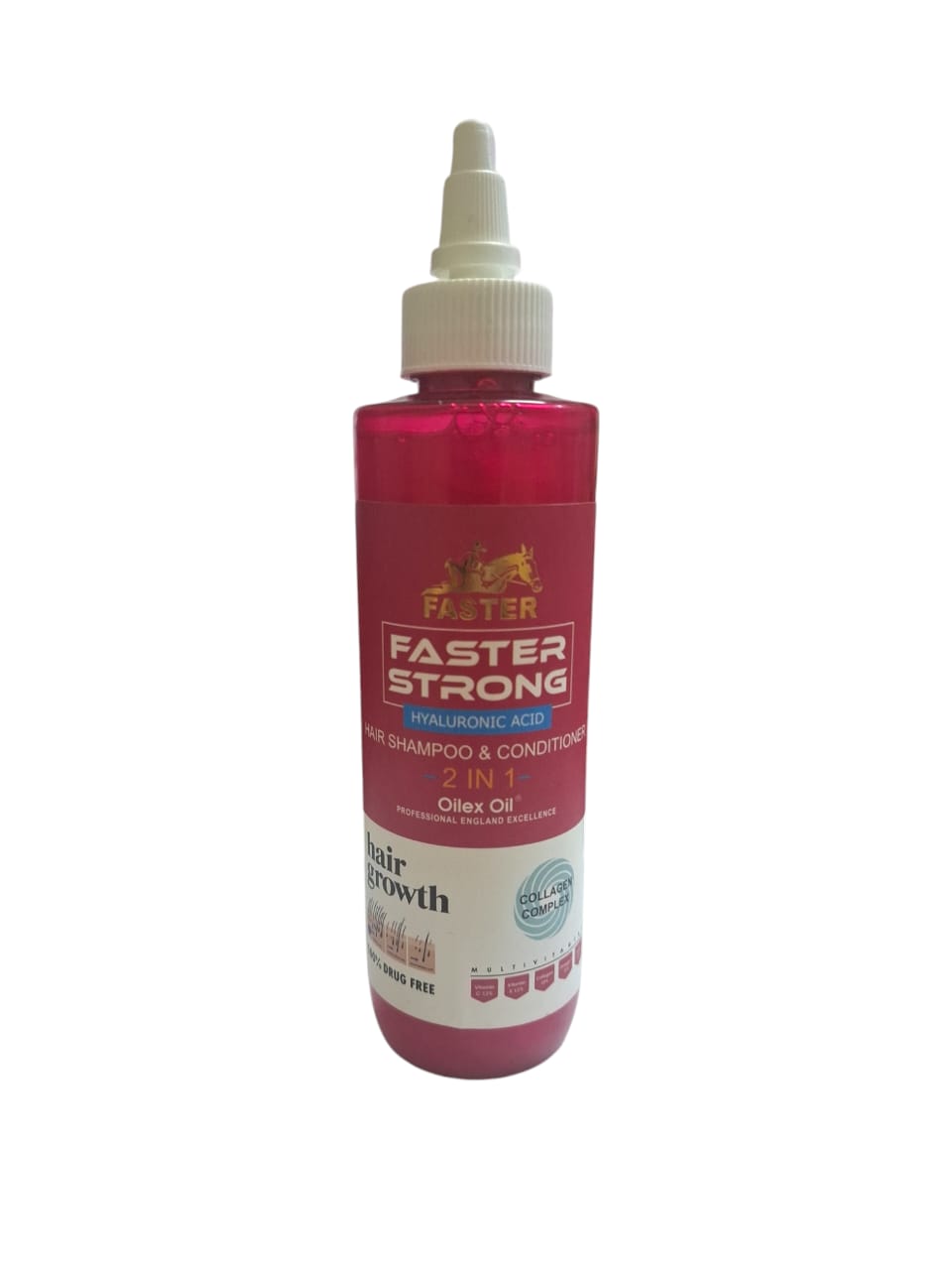 FASTER STRONG HYALURONIC ACID HAIR SHAMPOO & CONDITIONER 200ML - Anwar Store