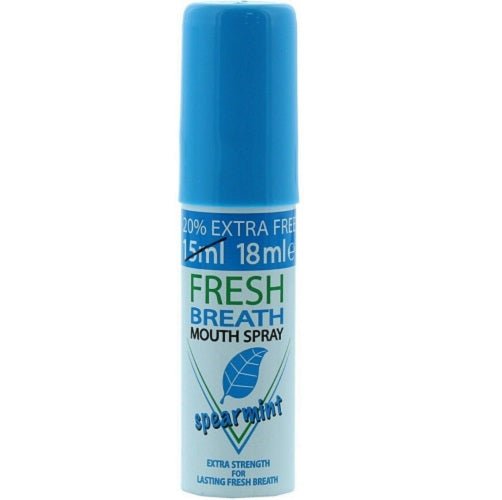 FRESH BREATH MOUTH SPRAY SPEARMINT 18ML - Anwar Store