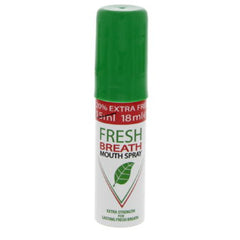 FRESH BREATH MOUTH SPRAY PEPPERMINT 18ML