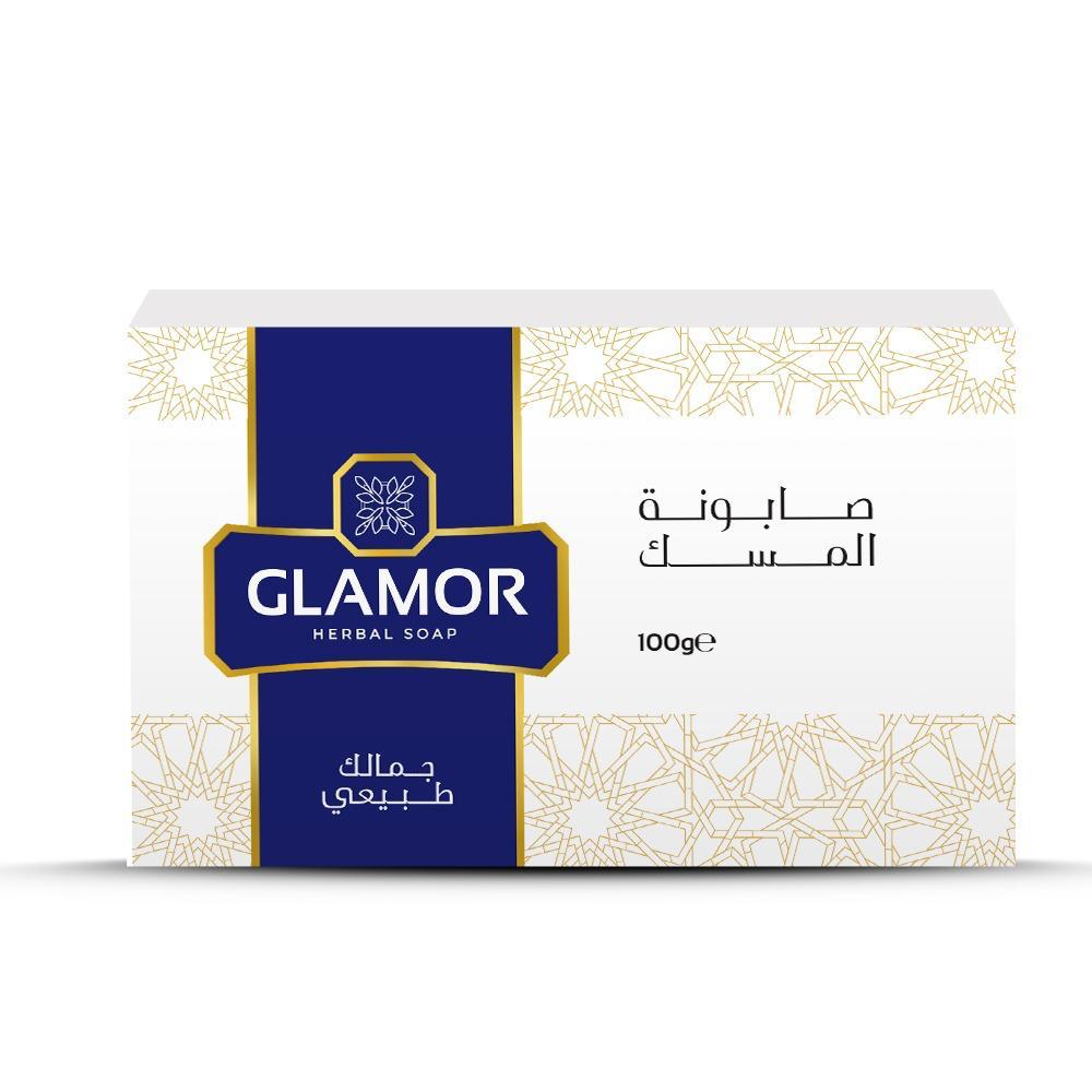 GLAMOR HERBAL SOAP MUSK SOAP 100GM - Anwar Store