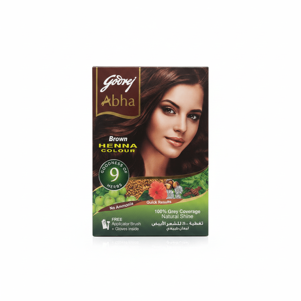 GODREJ ABHA BROWN HENNA COLOU - Anwar Store