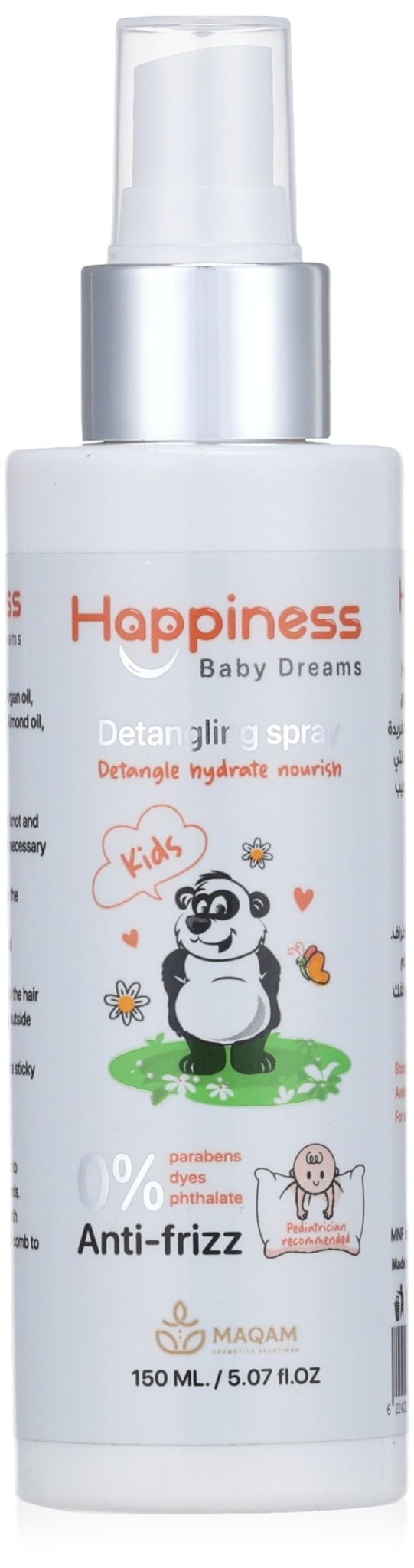 HAPPINESS DETANGLING SPRAY KIDS 150ML - Anwar Store