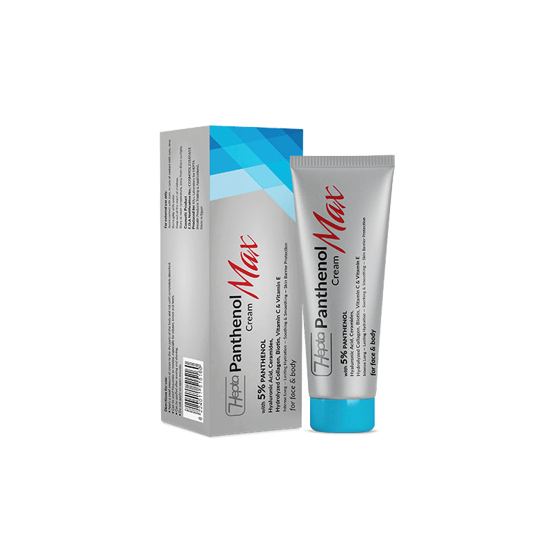 HEPTA PANTHENOL MAX CREAM FOR FACE&BODY 50GM - Anwar Store