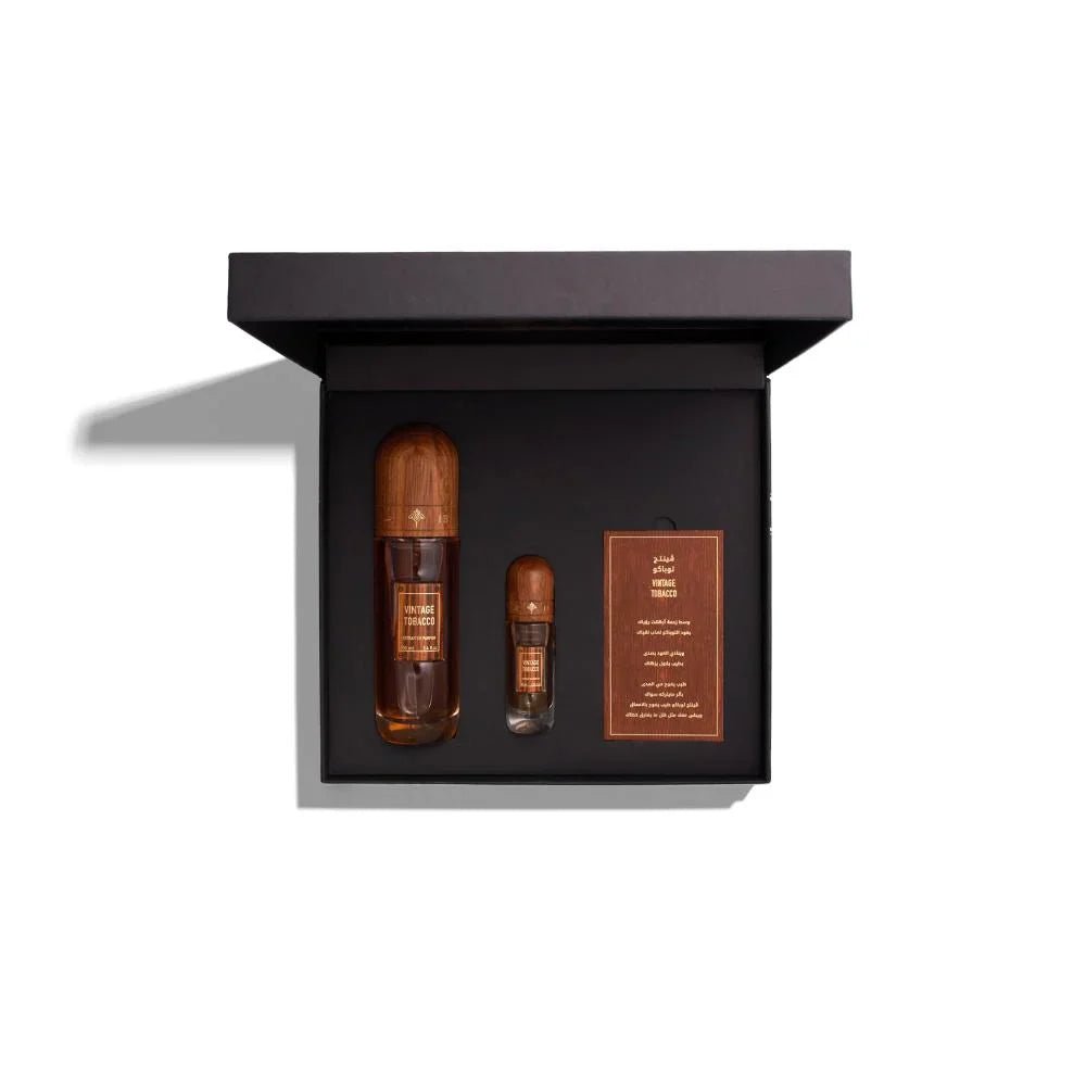 IBRAQ Vintage Tobacco Perfume Set Extrait de Parfum 100ml Unisex - عطر ibraq 100 مل