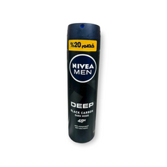 NIVEA DEEP BLACK CARBON DARK WOOD 150ML 20% OFFER