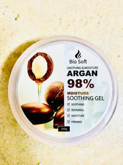 BIO SOFT ARGAN MOISTURE SOOTHING GEL 250GM