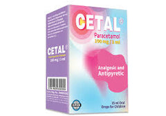 CETAL PARACETAMOL 100MG/1ML 15ML