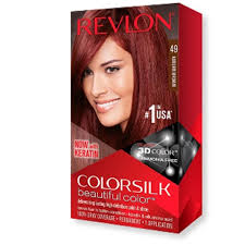 REVLON 49 AUBURN BROWN COLORSILK WITH KERATIN 3D COLOR