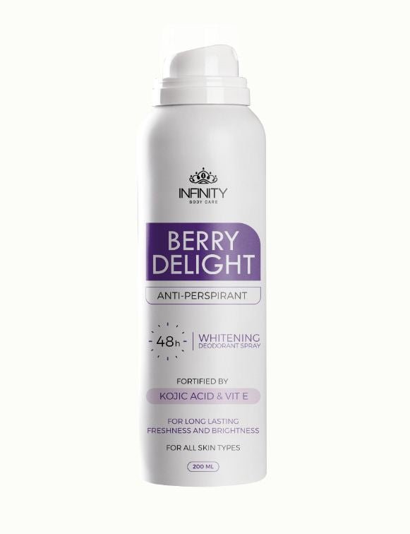Infinity Deodorant Spray Anti-Perspirant Berry Delight 200ml