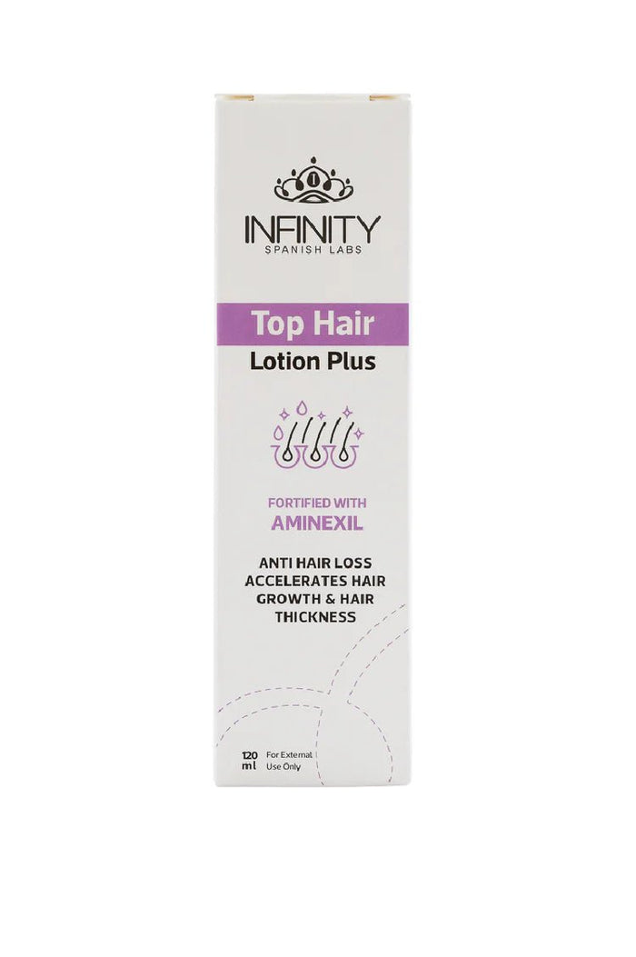 INFINITY TOP HAIR LOTION PLUS 120ML - Anwar Store