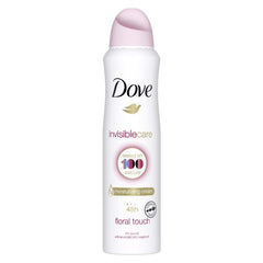 DOVE SPRAY INVISIBLE CARE FLORAL TOUCH DEODORANT SPRAY 250ML