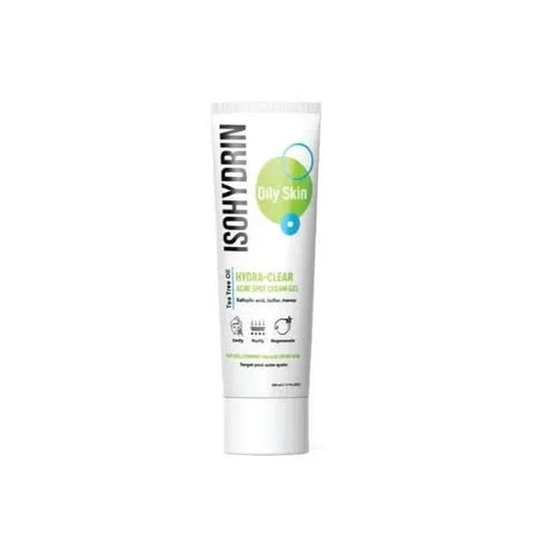 ISOHYDRIN HYDRA CLEAR ACNE SPOT CREAM GEL 50ML