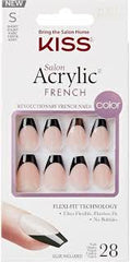 Kiss Acrylic French 91371 S - أظافر صناعية أنور