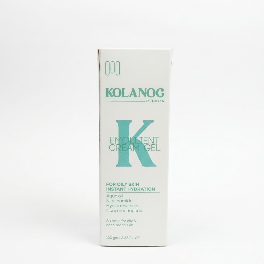 KOLANOG EMOLLIENT CREAM GEL FOR OILY SKIN 100ML - Anwar Store