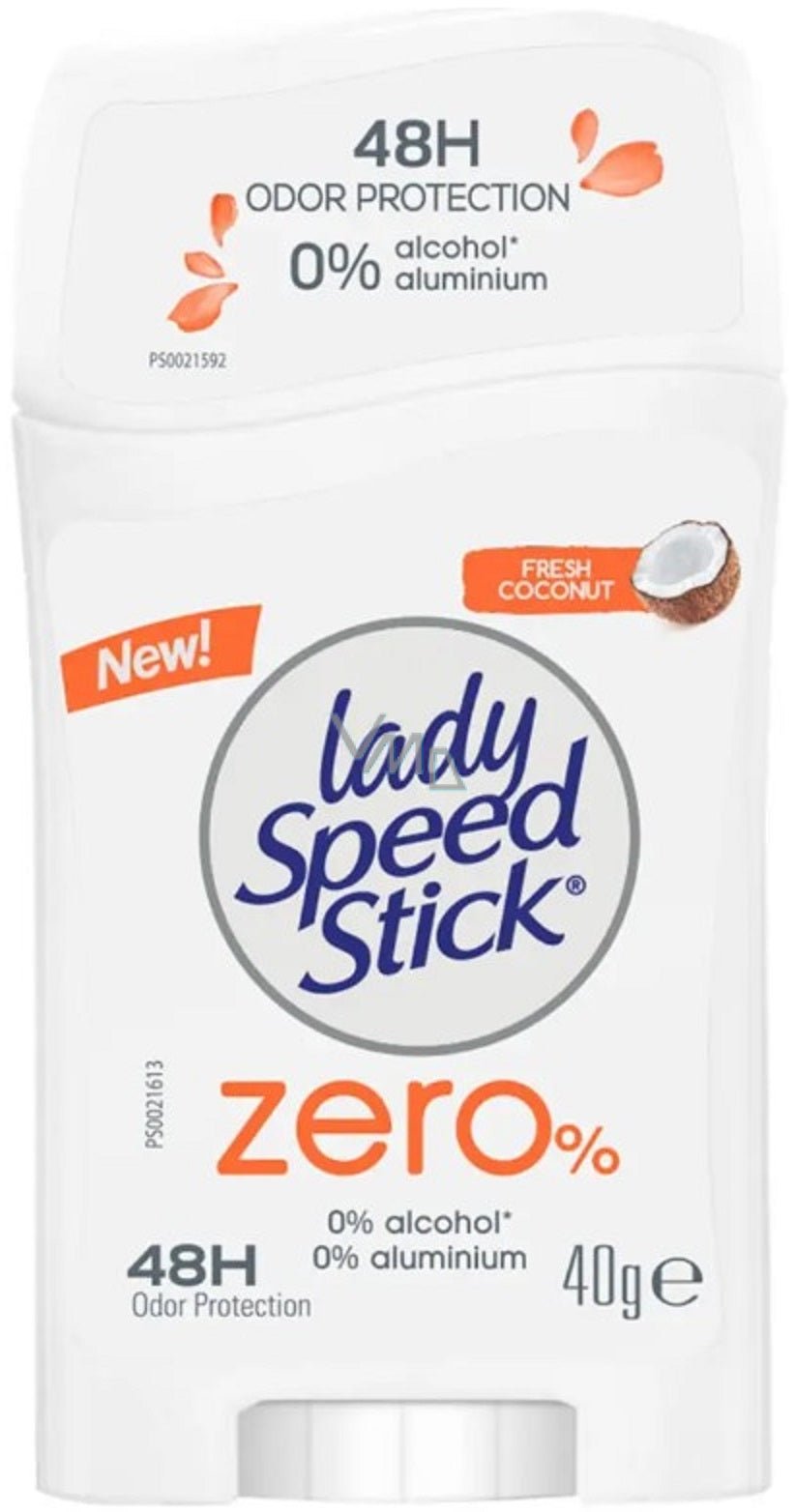 Lady Speed Stick Zero Fresh Coconut antiperspirant deodorant stick for women 40 g - Anwar Store