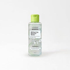 LEAVES NATURAL MAKEUP WHITENING MICELLAR WATER 5*1 FOR DRY&SENSITIVE SKIN 200ML - Anwar Store