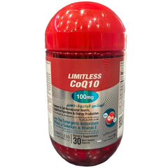 LIMITLESS COQ10 30 CAPS - Anwar Store