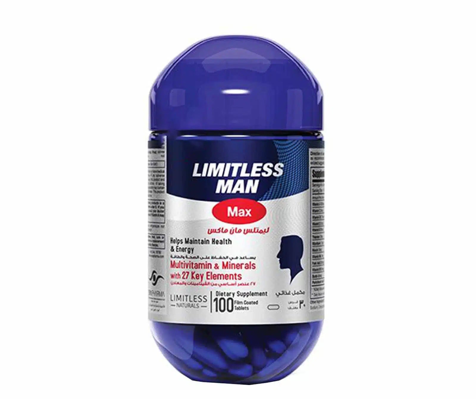 LIMITLESS MAN MAX 100 TABLETS - Anwar Store