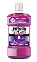 LISTERINE TOTAL CARE TEETH PROTECT 6IN1 SMOOTH MINT 500ML - Anwar Store