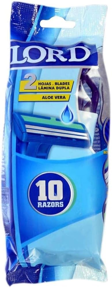 LORD ALOE VERA 10 RAZORS L156M - Anwar Store