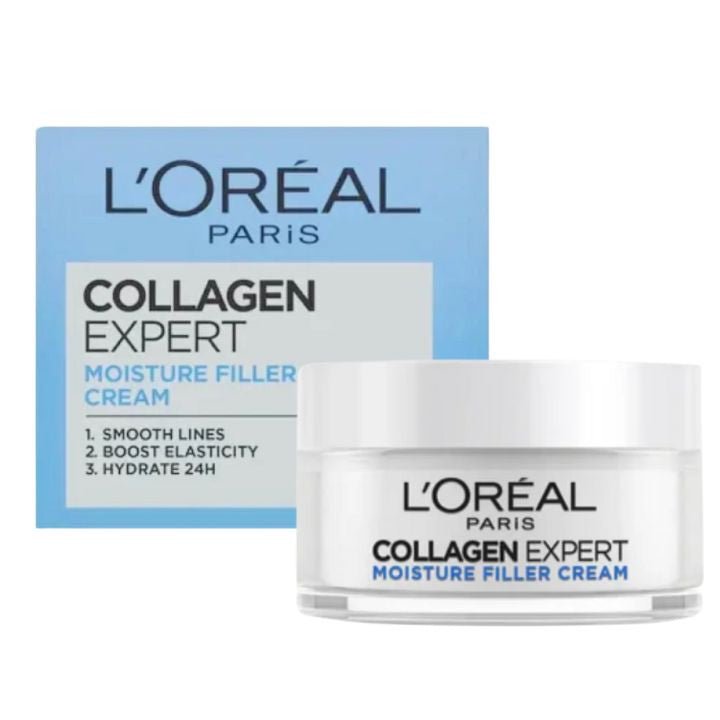 Loreal Paris Collagen Expert Moisture Filling Cream 50ml - عناية بعلامات تقدم السن لوريال 50 مل