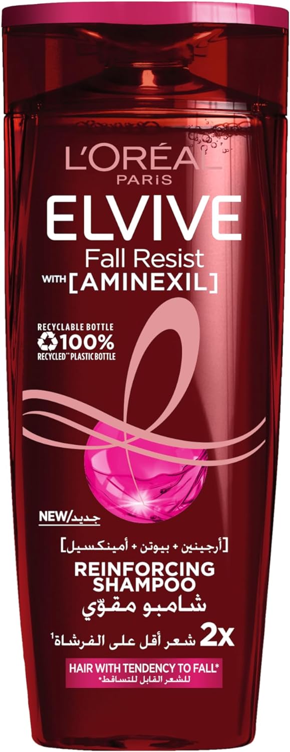 L'Oreal Paris Elvive Fall Resist Reinforcing Shampoo - 400ml - Anwar Store