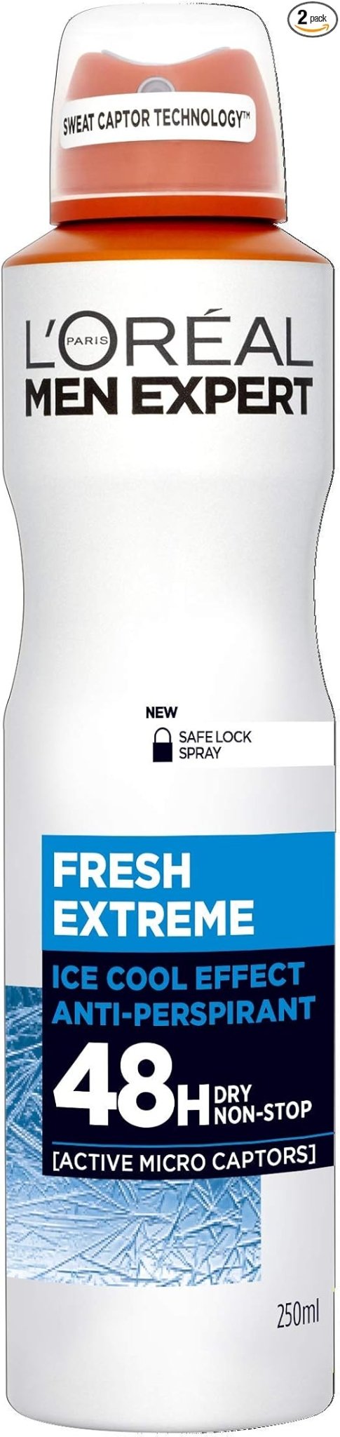 L’Oréal Paris Men Expert Fresh Extreme 48H Anti-Perspirant Deodorant 250ml - Anwar Store