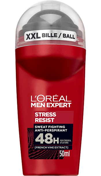 L'oréal Paris Men Expert Stress Resist Anti Perspirant Deodorant 50ml - مزيل عرق لوريال باريس 50 مل