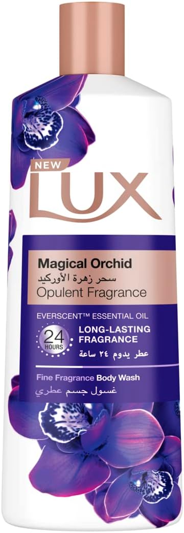 Lux Perfumed Shower Gel Magical Orchid For 24 Hours Long Lasting Fragrance 500ML - Anwar Store