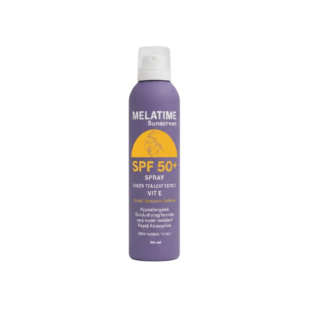 Melatime Sunscreen SPF 50+ Spray 150 ml | واقي شمس ميلاتايم SPF50+ 150 مل - Anwar Store