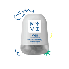 My Vi Men Dietary Supplement 60pc Strawberry Flavor - مكمل غذائي عشبي إنفينيتي 60 قطعة