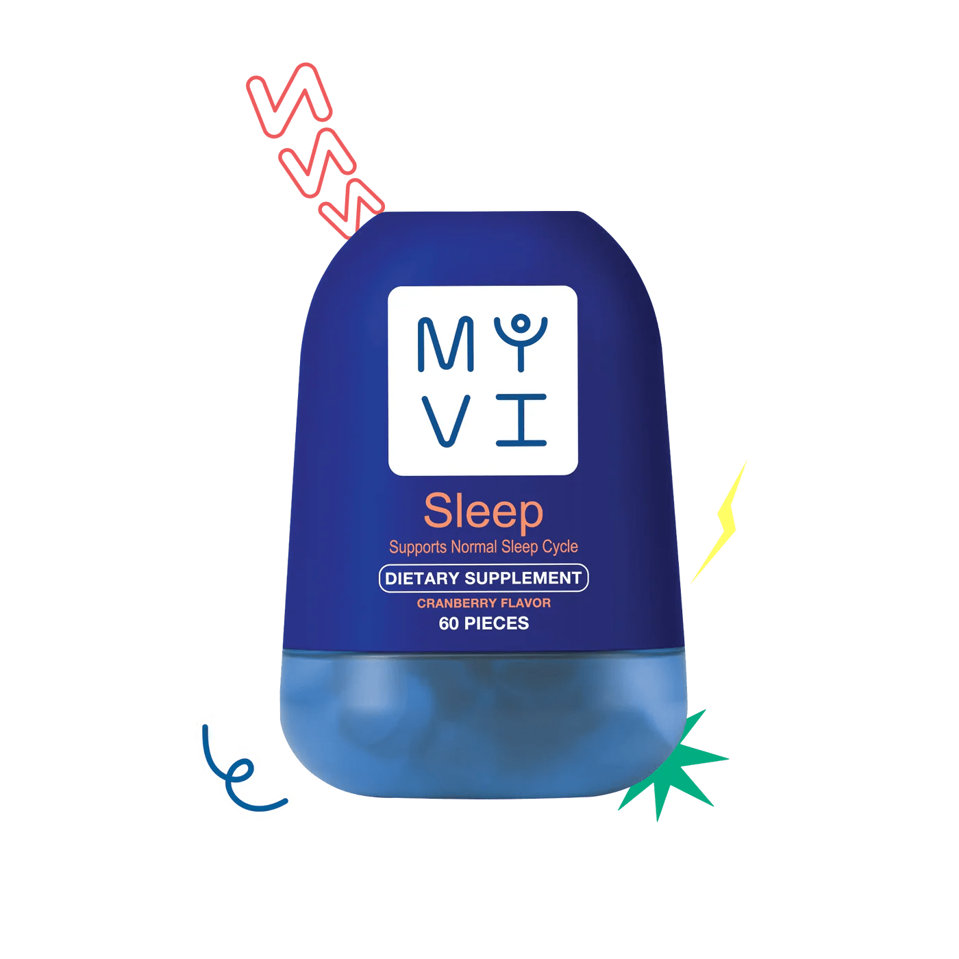 My Vi Sleep Dietary Supplement 60pc Cranberry Flavor - مكمل غذائي عشبي إنفينيتي 60 قطعة