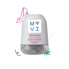 My Vi Women Dietary Supplement 60pc Strawberry Flavor - مكمل غذائي عشبي إنفينيتي 60 قطعة