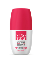 NANO TREAT WHITENING ROLL ON DEODORANT SWEET PEACH 50ML