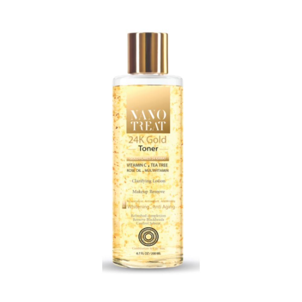 NANO TREAT 24K GOLD TONER 200ML - Anwar Store