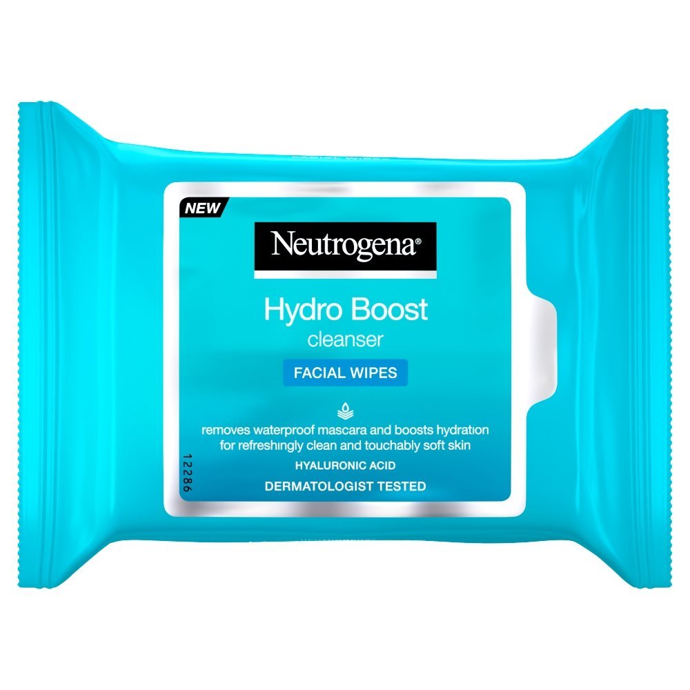 NEUTROGENA HYDRO BOOST CLEANSER FACIAL WIPES - Anwar Store