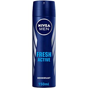 Nivea Fresh Active Deodorant Spray for Men 150ml 25% OFFER - Anwar Store