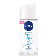 NIVEA WOMEN FRESH NATURAL ROLL ON 50ML - Anwar Store